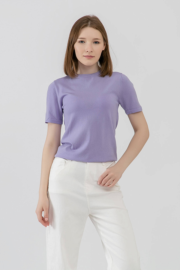 Женский джемпер короткий рукав